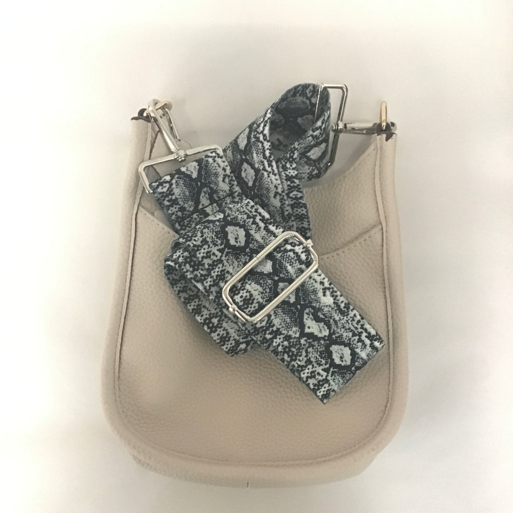 Cream Small Messenger w/Strap