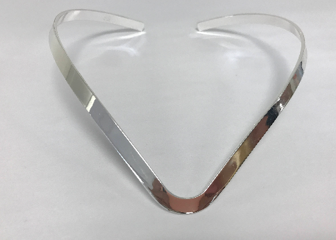 Choker - Deep V Silver Plated - Accessories Boutique