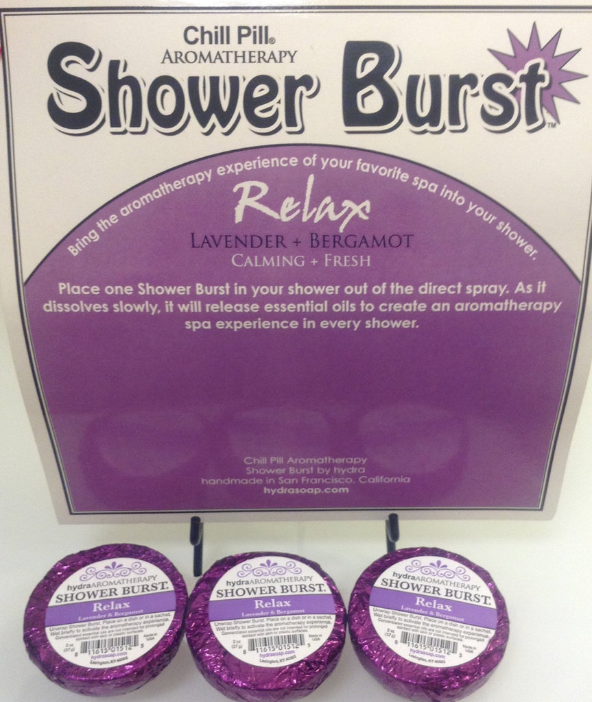 Hydra Aromatherapy - Relax Shower Burst - Accessories Boutique