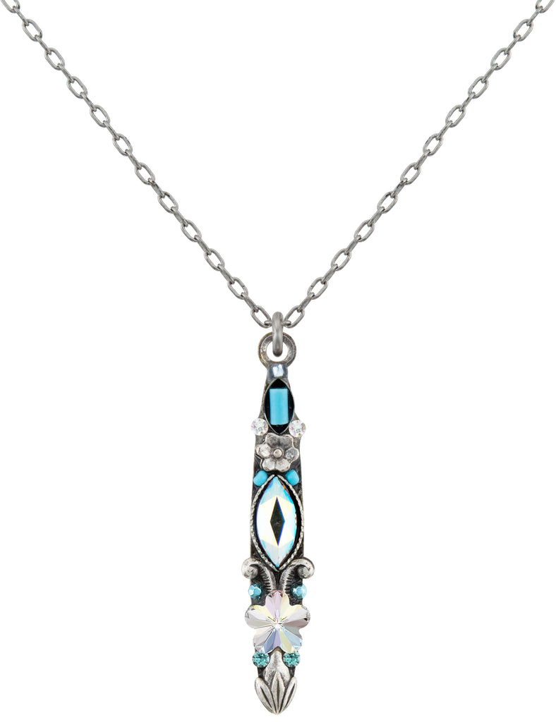 Firefly Skinny Pendant Ice Blue 8957-ICE