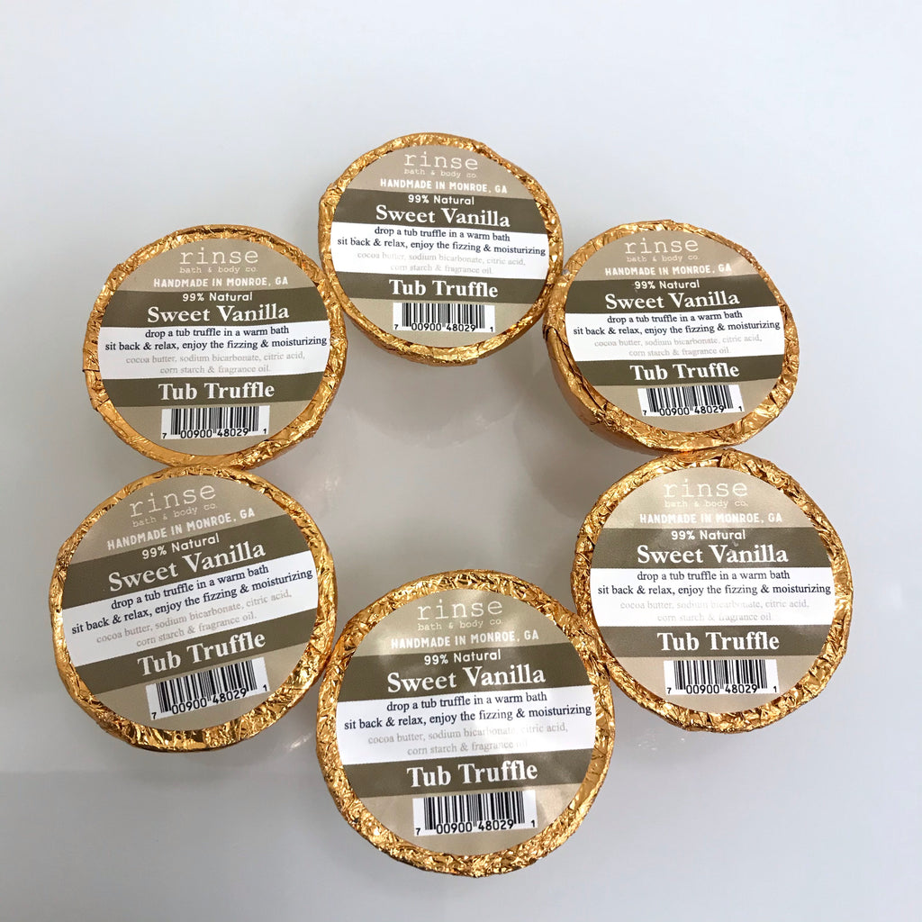 Rinse Sweet Vanilla Tub Truffle