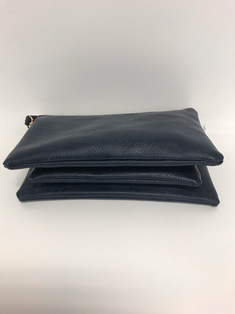Handbag - Claire Medium Clutch Navy - Accessories Boutique