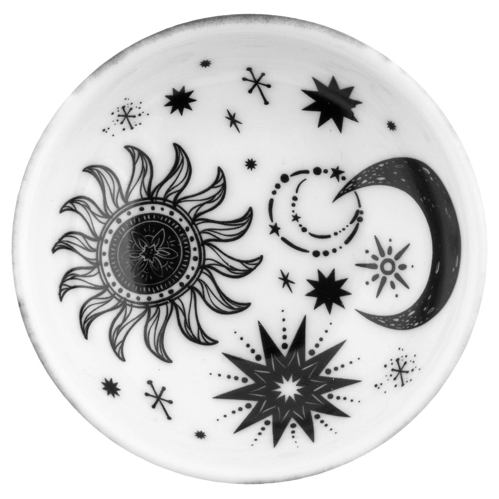 Karma Gifts Celestial Black & White Boho Ring Bowl KA-1022-92