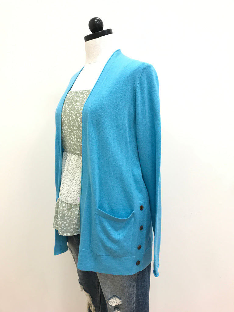 Staccato Blue Long Sleeve Sweater