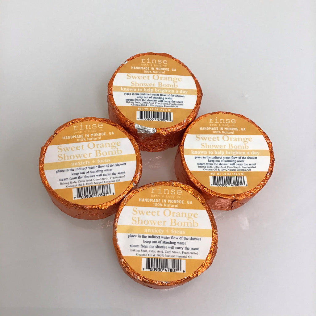 Rinse Sweet Orange Shower Bomb