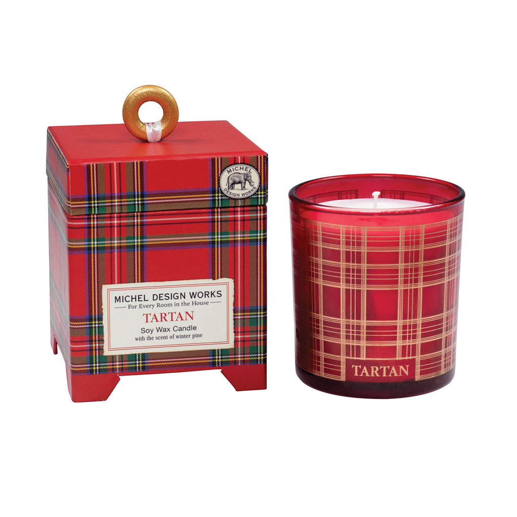 Michel Design Works Tartan Soy Wax Candle