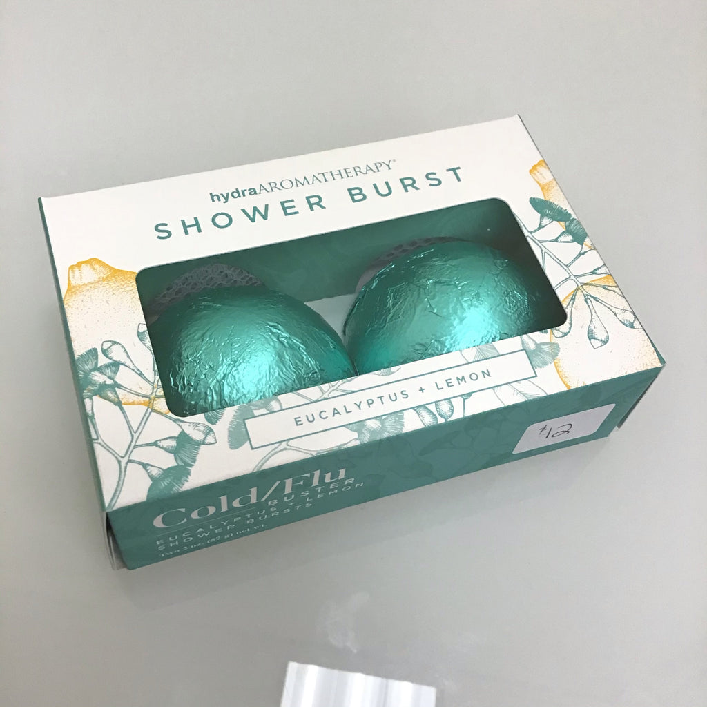 Hydra Aromatherapy Shower Bursts Cold and Flu