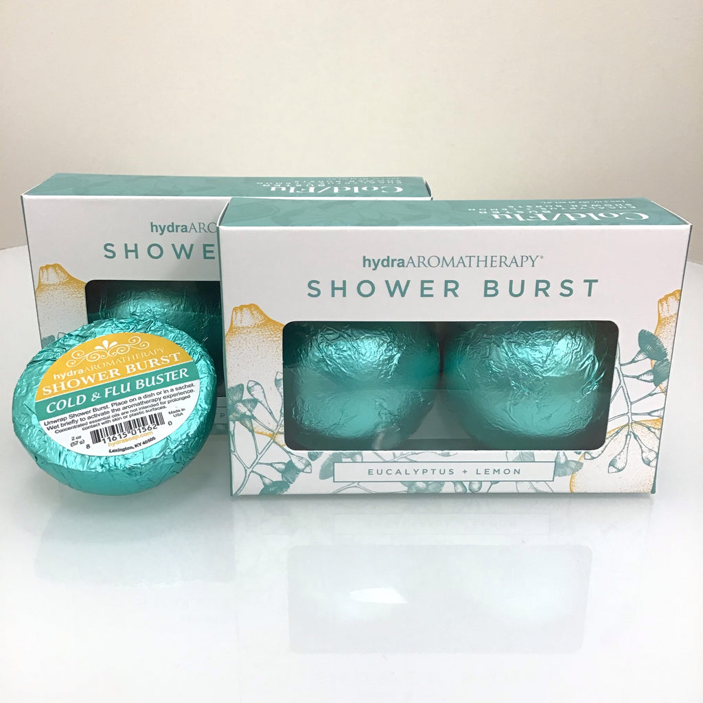 Hydra Aromatherapy Shower Bursts Cold and Flu