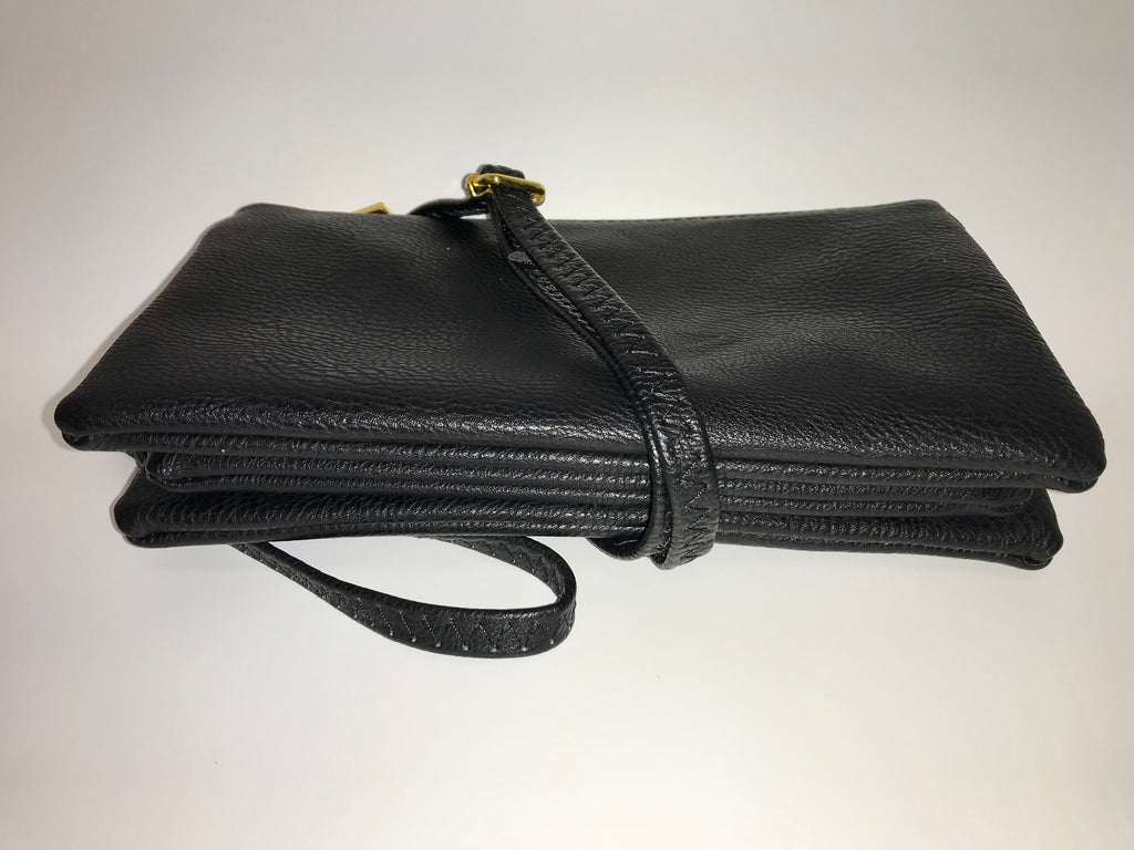 Handbag - Crossbody Wristlet Black - Accessories Boutique
