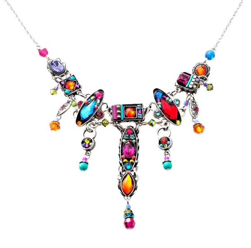 Firefly Milano Necklace with Drops Mosaics Collection 8863MC