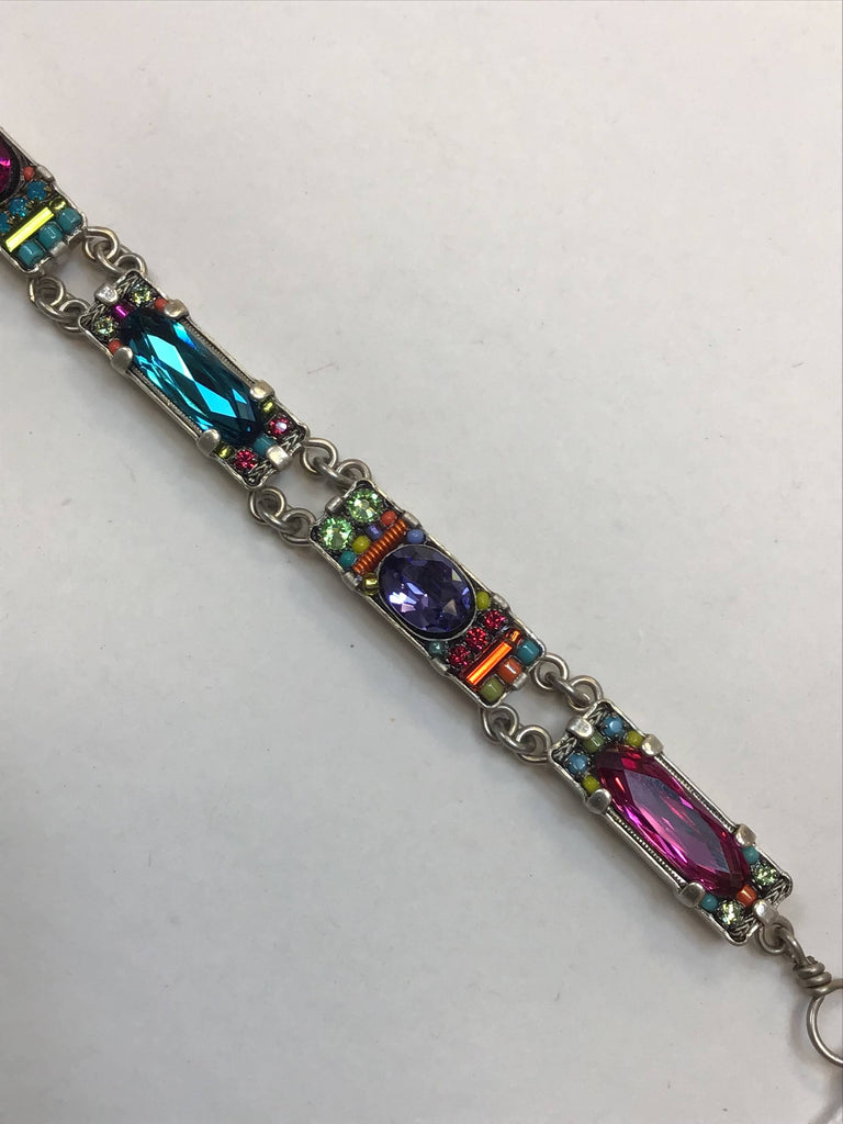 Firefly Dainty Bar Bracelet Multi Color 3050MC