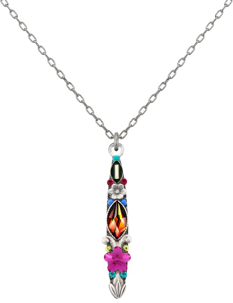 Firefly Skinny Pendant Multicolor 8957-MC