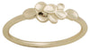 DaVinci Ring Layers Stackable Gold Leaf Lay3