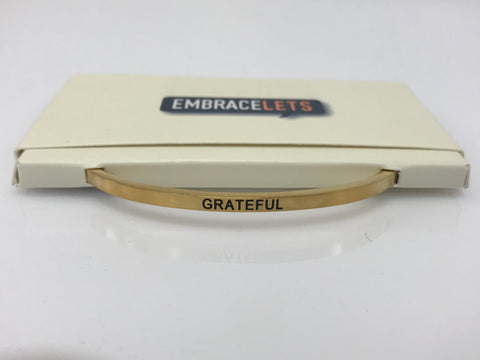 Embracelets - "One Of A Kind” Gold Stainless Stackable Layered Bracelet