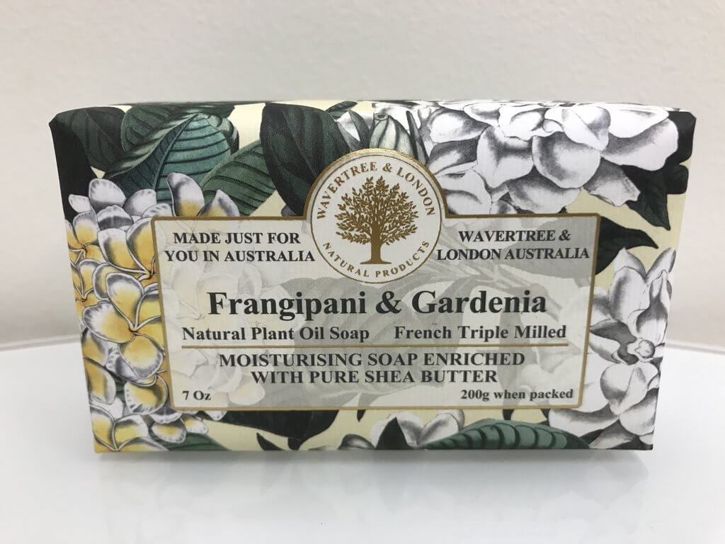 Australian Wavertree & London Vegan Frangipani & Gardenia Soap