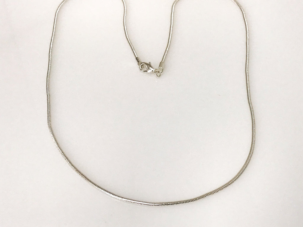 Silver Snake Chain Size 16,18,20,24,30