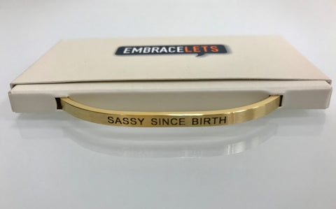 Embracelets - "Perfectly Imperfect” Rose Gold Stainless Stackable Layered Bracelet