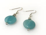Accessories Boutique Earrings Silver Amazonite Gemstone Handmade