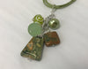 Cluster - Handcrafted Rhyolite Gemstone  Necklace - Accessories Boutique 