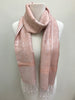 Pashmina Scarf Shawl - Pink/White Patterned - Accessories Boutique 