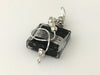 Sterling Silver Wrapped Pendant - Glass Stone
