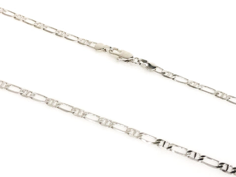 Silver Braided Rope Chain Size 16,18,20,24,30