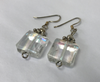 Handmade - Earring Crystal Iridescent Square - Accessories Boutique 