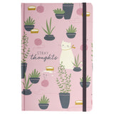 Karma Gifts Cat and Plants Pattern Journal “Stray Thoughts” KA-3080-27