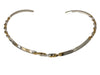 Choker - Silver Plated Triple Braided Adjustable 03-3920GS