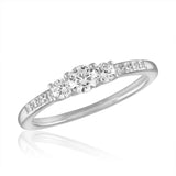DaVinci Ring - Stackable CZ Infinity Silver Stack Ring STK52