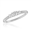 DaVinci Ring - Stackable CZ Infinity Silver Stack Ring STK52