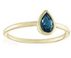 DaVinci Layers Stackable Gold Plated Opalescent Circle Ring Lay41G