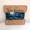 Natural Life Boho Bandeau (Half) - Indigo Cream Tie Dye BBW188