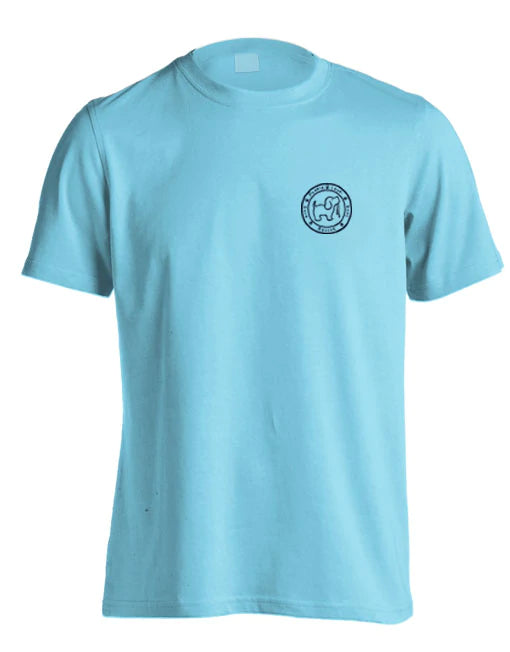 Puppie Love Top Blue Pennsylvania Pup Short Sleeve
