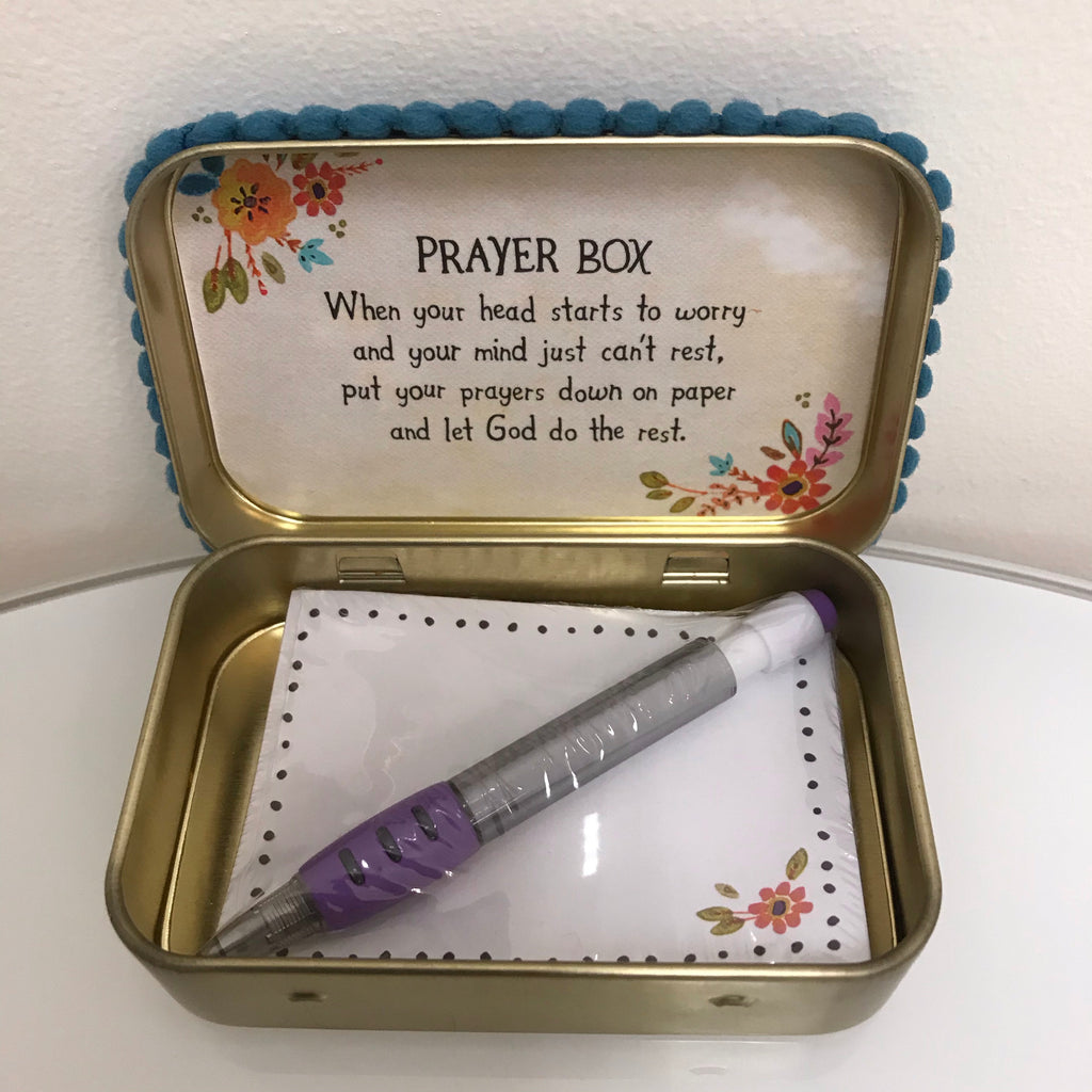 Natural Life Prayer Box- “Today I Will Not Stress...” FPBX006