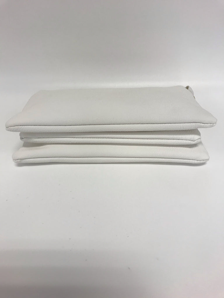 Handbag - Claire Medium Clutch White - Accessories Boutique 