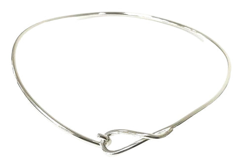 Choker - Small Knot Silver Plated Necklace JN4298S