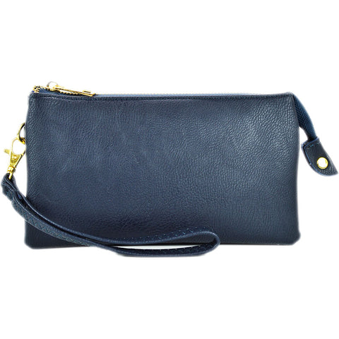 Messenger Handbags Small Dark Pewter Crossbody Vegan Leather