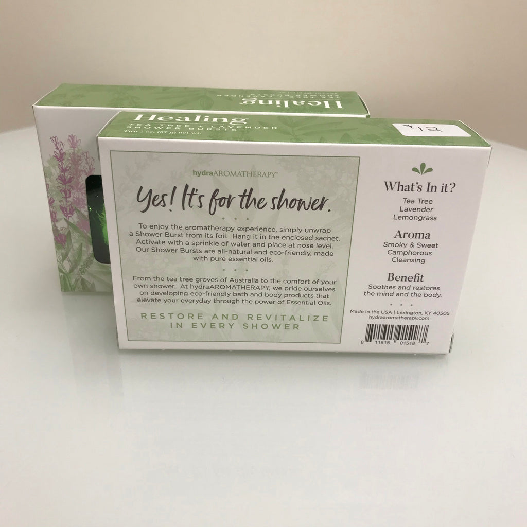 Hydra Aromatherapy - Tea Tree & Lavender Shower Burst Two Pack