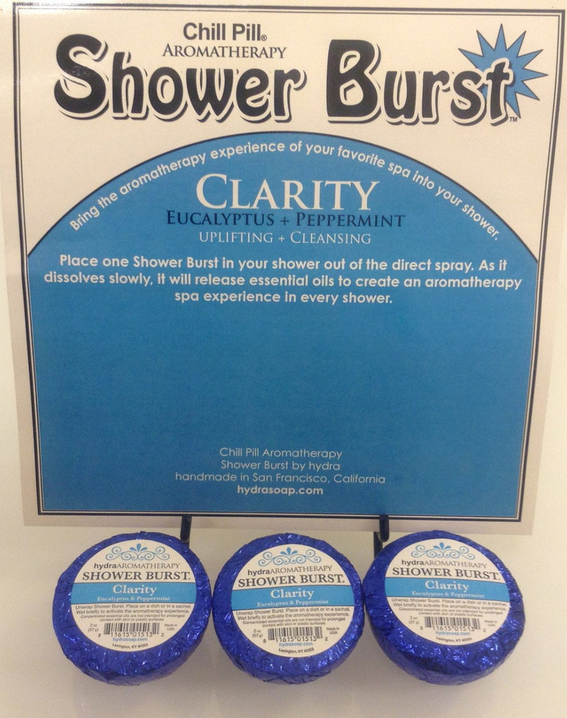 Hydra Aromatherapy - Clarity Shower Burst Eucalyptus & Peppermint - Accessories Boutique 
