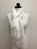 Pashmina Scarf- Cream Solid Scarf Shawl