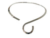 Choker - Half Circle Silver Plated Necklace JN6001