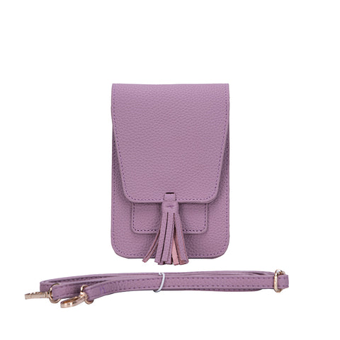 Kedzie Roundtrip Convertible Sling Handbag in Purple