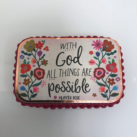 Natural Life Glass Tray - "How Cool is it that the same god...." GLST096