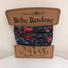 Natural Life Boho Bandeau - Navy Wild Flower BBW167