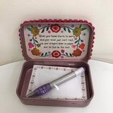 Natural Life Prayer Box - “With God All Things Are Possible