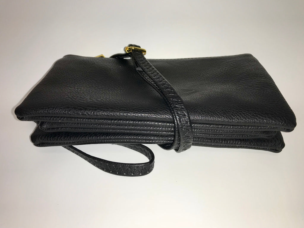 Handbag - Crossbody Wristlet Black - Accessories Boutique 