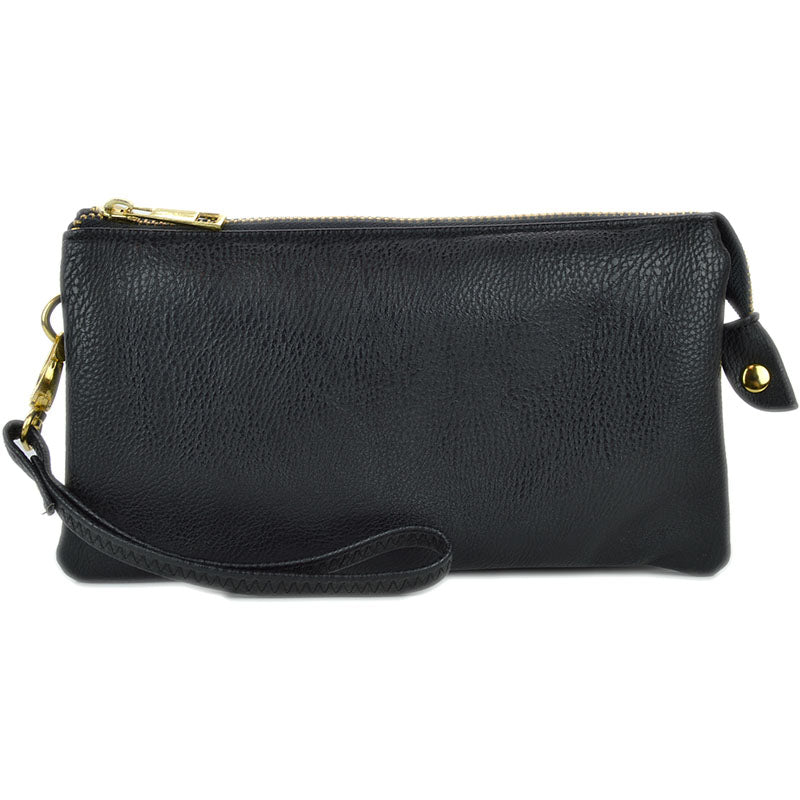 Claire Crossbody Clutch Black Handbags