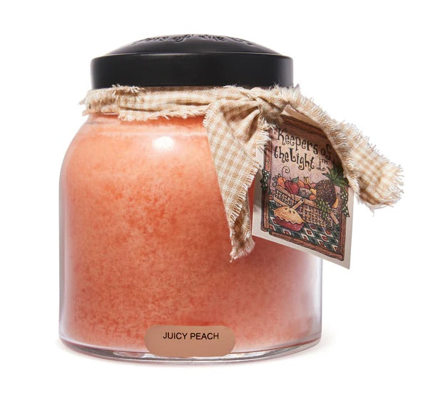 A Cheerful Giver Candle Juicy Peach Papa Jar