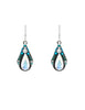 Firefly Camelia Drop Earrings Ice Blue 7850-ICE